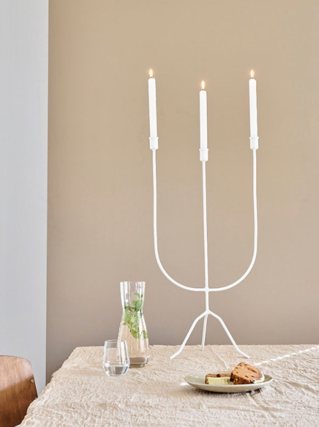 K'Willeminhuis kasteel kandelaar zwart