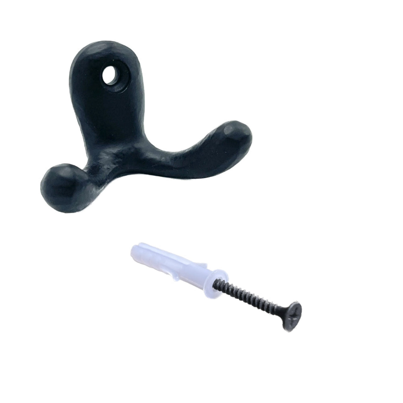 Towel Hook Double - Brut