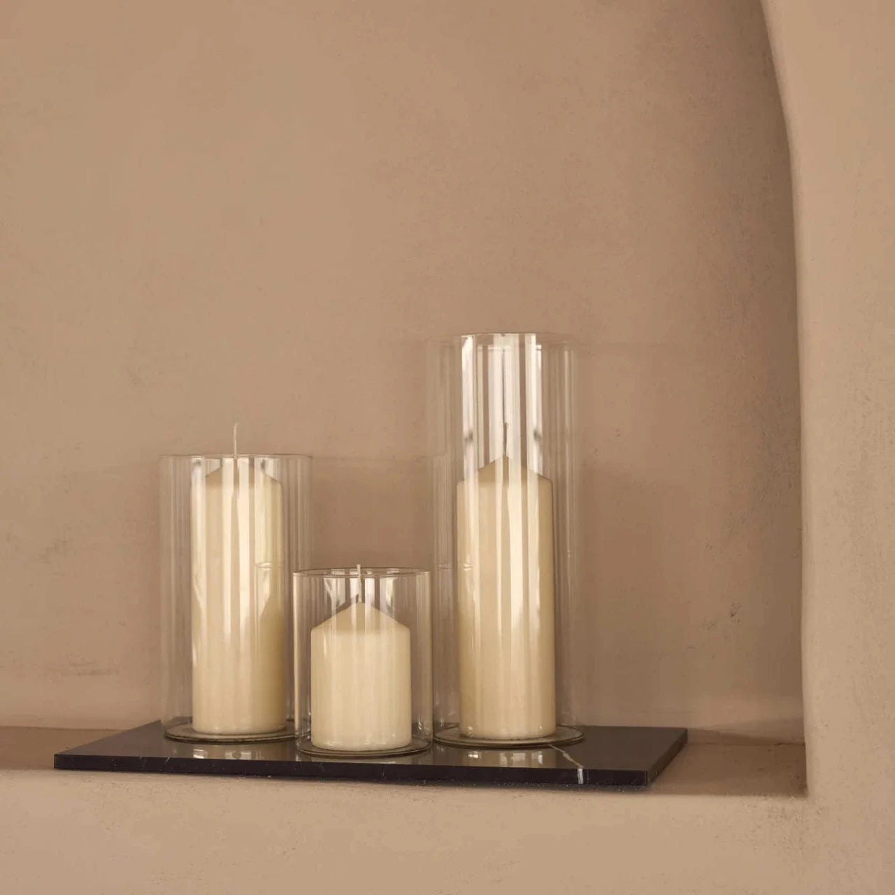 Mooisa - Marmer dienblad rechthoek Zwart