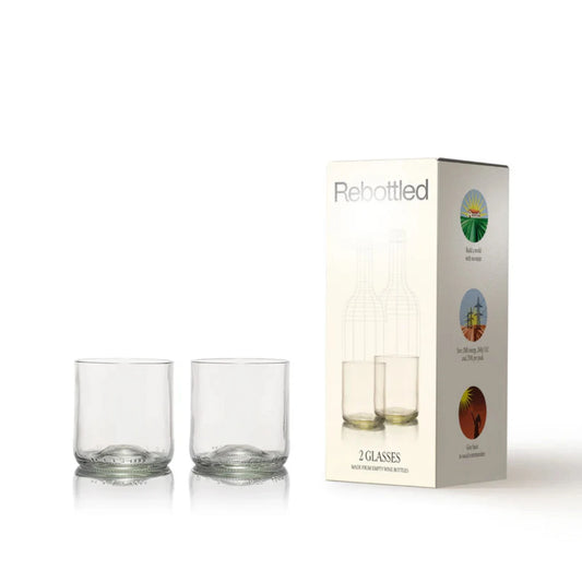 Rebottled Short Tumbler 2-pack