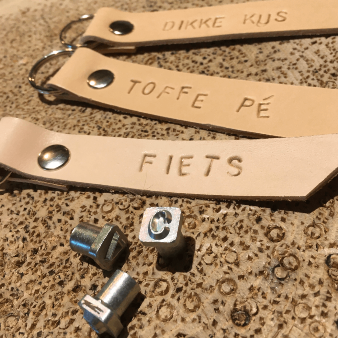 Sleutelhanger Dubbel - Musketonhaakje