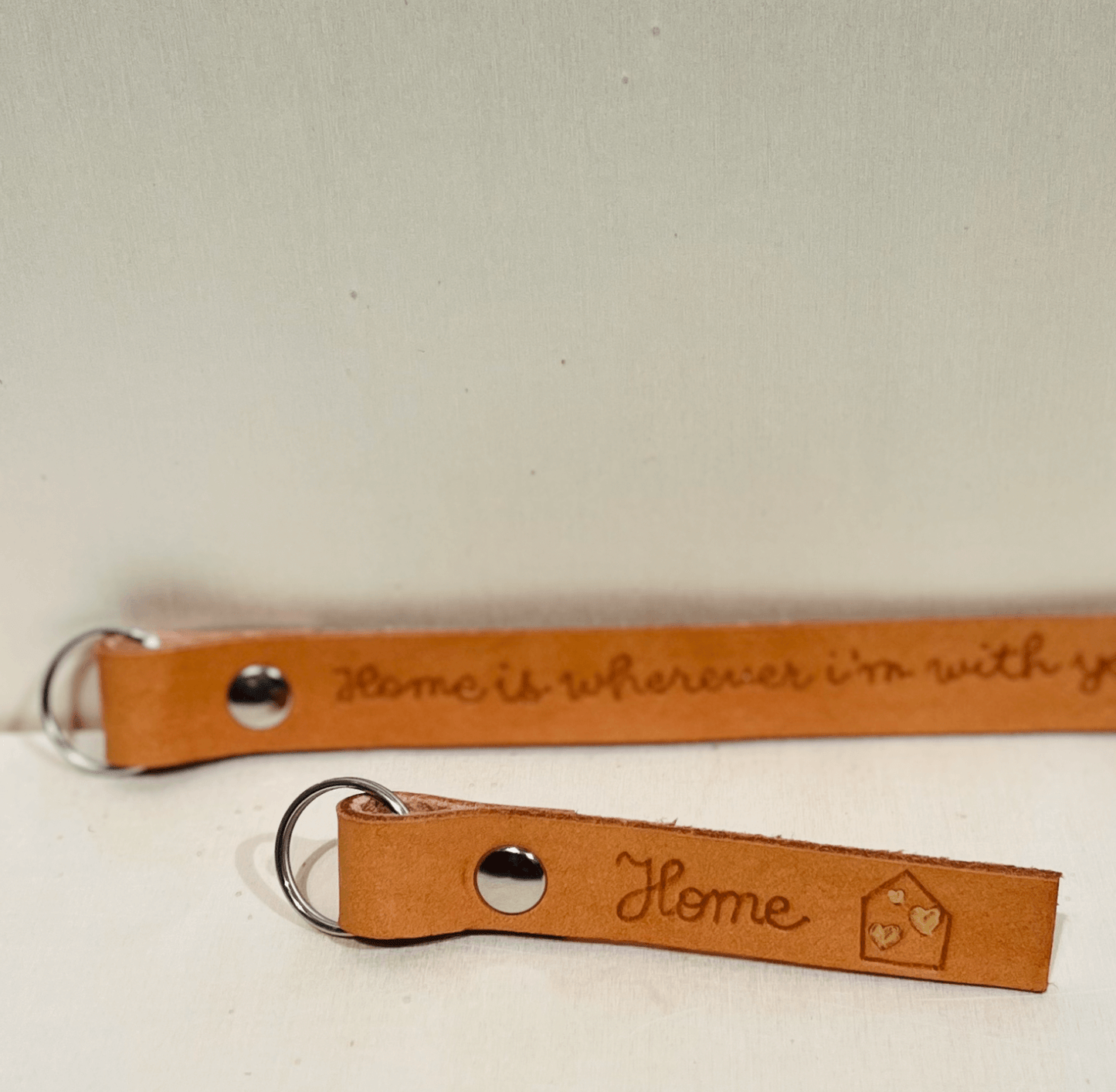 IEP! DIY-kit leren sleutelhangers