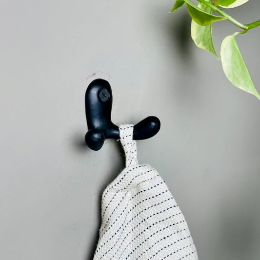 Towel Hook Double - Brut