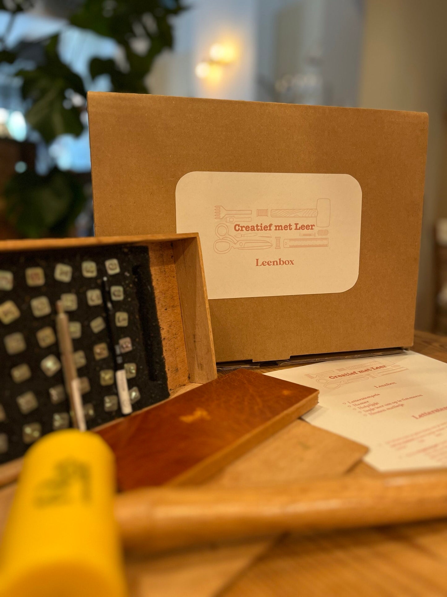 IEP! DIY-kit leren sleutelhangers